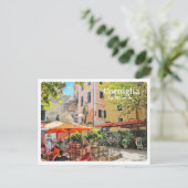 CORNIGLIA - Cinque Terre - Liguria - PIAZETTA - Briefkaart (Staand voorkant)