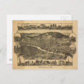 Corning New York (1882) Briefkaart (Voorkant / Achterkant)