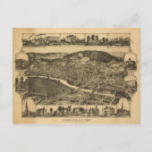 Corning New York (1882) Briefkaart (Voorkant)