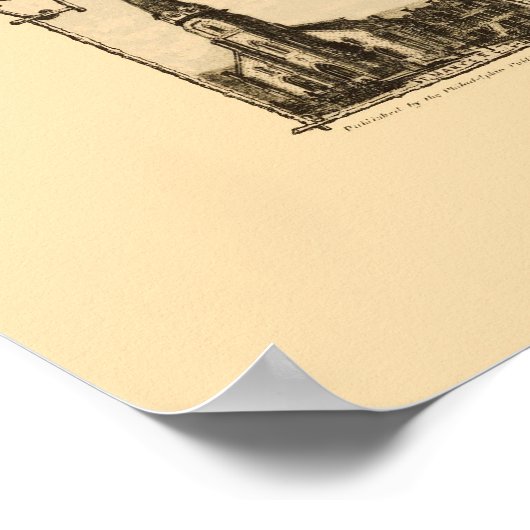 Corning, NY Panoramic Map - 1882 Poster (Hoek)