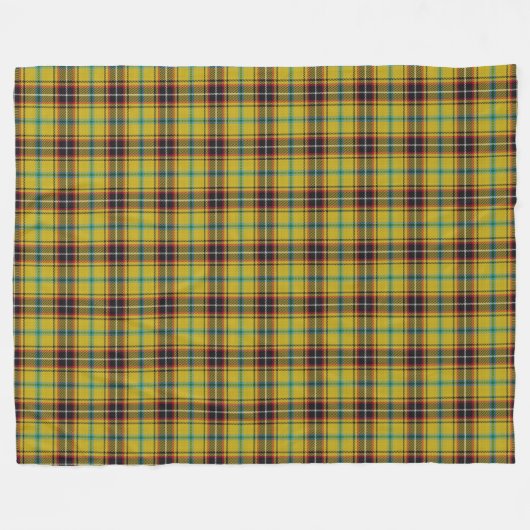 Cornisch Familie Tartan - Christopher Fleece Deken (Voorkant (Horizontaal))