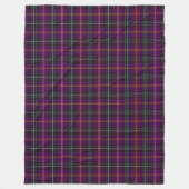 Cornisch Familie Tartan - Curnow Fleece Deken (Voorkant)
