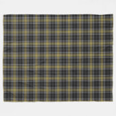 Cornisch Familie Tartan - Pascoe Fleece Deken (Voorkant (Horizontaal))