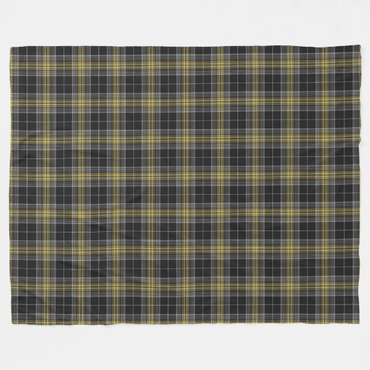 Cornisch Familie Tartan - Pascoe Fleece Deken (Voorkant (Horizontaal))