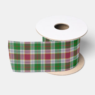 Cornisch Familie Tartan - Rosevear Satijnen Lint