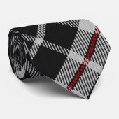 Cornisch Nationaal St Piran Tartan Stropdas (Opgerold)