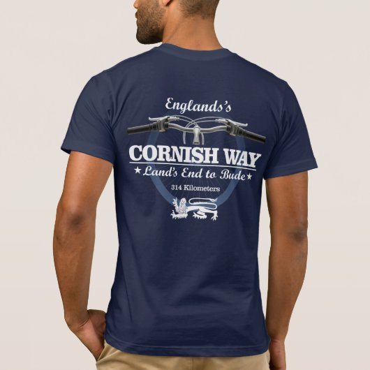 Cornisch Weg (H2) T-shirt (Achterkant)