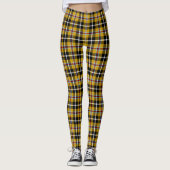 Cornish Amber Tartan Leggings (Voorkant)