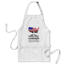 Cornish American Ancestry Roots Standaard Schort