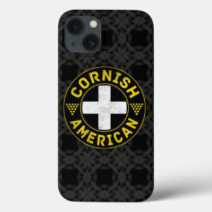 Cornish American Flag iPhone 13 Hoesje