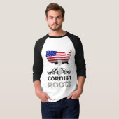 Cornish American Flag T-shirt (Voorkant volledig)