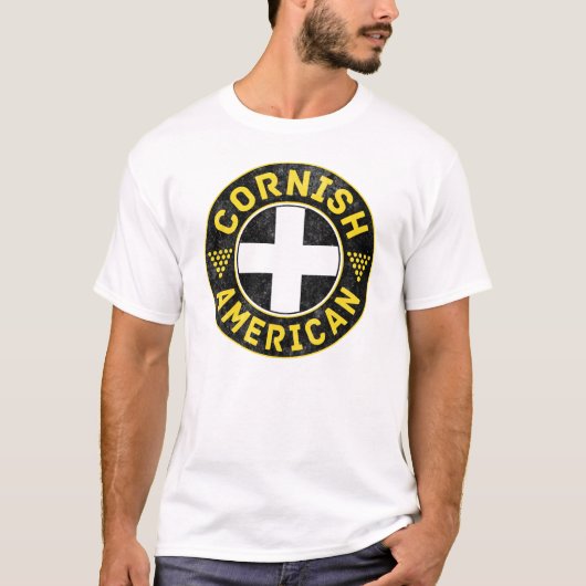 Cornish Amerikaans T-shirt (Voorkant)