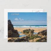 Cornish Beach Briefkaart (Voorkant / Achterkant)