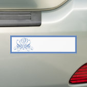 Cornish Blue Roos Bumpersticker (Op auto)