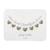 Cornish bruiloft magneet (Horizontaal)