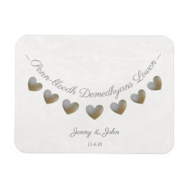 Cornish bruiloft magneet