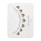 Cornish bruiloft magneet (Verticaal)