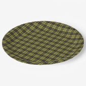 Cornish Clan Tartan Papieren Bordje (Gekanteld)