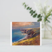 Cornish Coast bij Newquay Briefkaart (Staand voorkant)