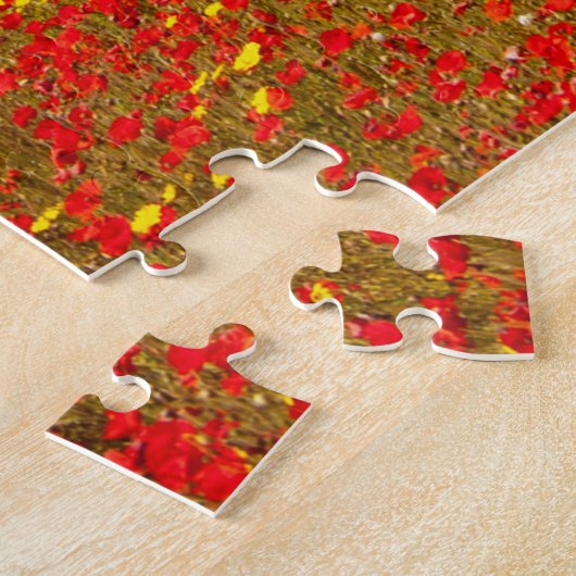 Cornish Coastal Poppy Fields Legpuzzel (Zijkant)