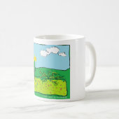 Cornish Daffodil, Primrose en Gorse Mok (Voorkant rechts)