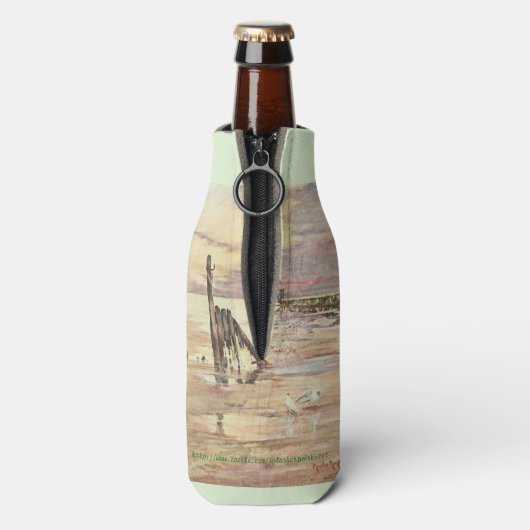 " Cornish Fishoman" Flesjeskoeler (Fles Achterkant)