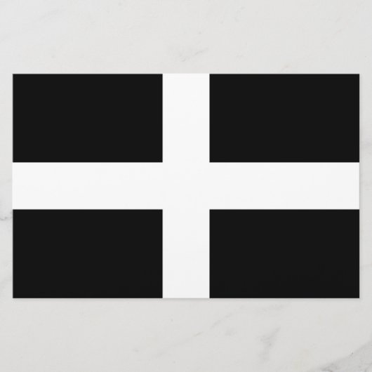 Cornish Flag (Cornwall) (County of England, Vereni Briefpapier (Voorkant)