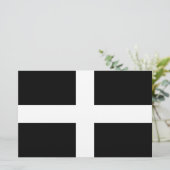 Cornish Flag (Cornwall) (County of England, Vereni Briefpapier (Staand voorkant)