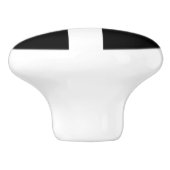 Cornish Flag (Cornwall) (County of England, Vereni Keramische Knop (Zijkant)