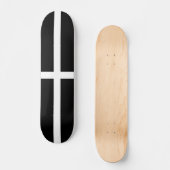 Cornish Flag (Cornwall) (County of England, Vereni Persoonlijk Skateboard (Voorkant)