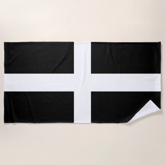 Cornish Flag (Cornwall) (County of England, Vereni Strandlaken (Voorkant)