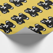 Cornish Flag Teddy Bear Cadeaupapier (Hoek)