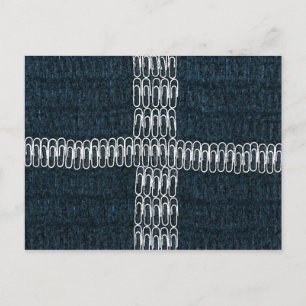 Cornish Flag van Paperclips Briefkaart