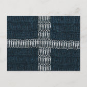 Cornish Flag van Paperclips Briefkaart (Voorkant)