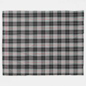 Cornish Nationaal St Piran Jurk Tartan Fleece Deken (Voorkant (Horizontaal))