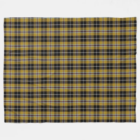 Cornish National Tartan Fleece Deken (Voorkant (Horizontaal))