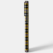 Cornish National Tartan Geel Zwart Schots Geruit Case-Mate iPhone Case (Achterkant / Links)