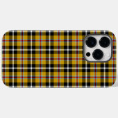 Cornish National Tartan Geel Zwart Schots Geruit Case-Mate iPhone Case (Achterkant (horizontaal))