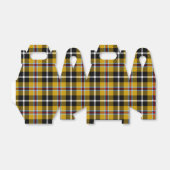 Cornish National Tartan Yellow and Black Pset Bedankdoosjes (Uitgevouwen)