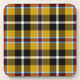 Cornish National Tartan Yellow and Black Pset Onderzetter