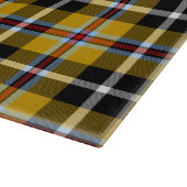 Cornish National Tartan Yellow and Black Pset Snijplank (Hoek)