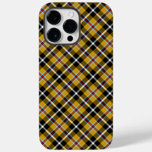 Cornish National Tartan Yellow Black Pset Case-Mate iPhone 14 Pro Max Hoesje