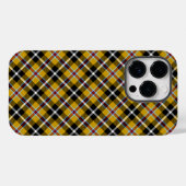 Cornish National Tartan Yellow Black Pset Case-Mate iPhone Case (Achterkant (horizontaal))