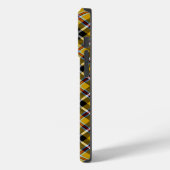 Cornish National Tartan Yellow Black Pset Case-Mate iPhone Case (Achterkant / Links)