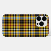 Cornish National Tartan Yellow Black Pset iPhone Hoesje (Achterkant horizontaal)
