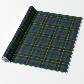 Cornish Nationale Jacht Tartan Cadeaupapier (Uitgerold)
