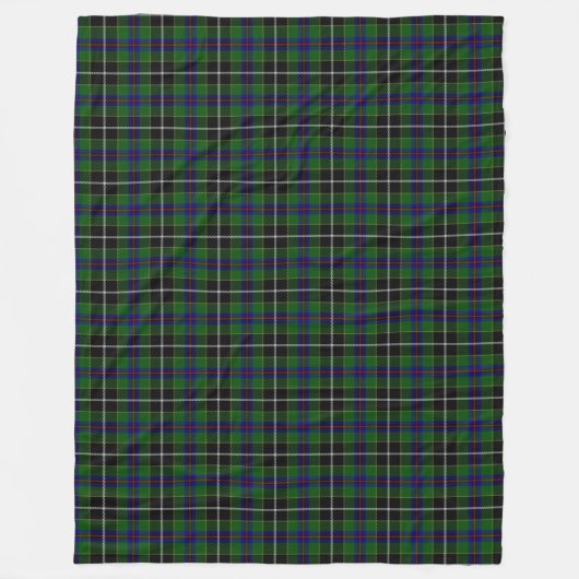 Cornish Nationale Jacht Tartan Fleece Deken (Voorkant)