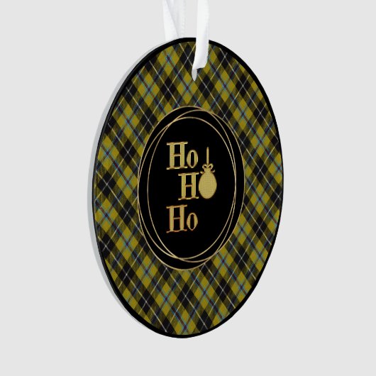 Cornish Original Scottish Tartan Ornament (voorkant)