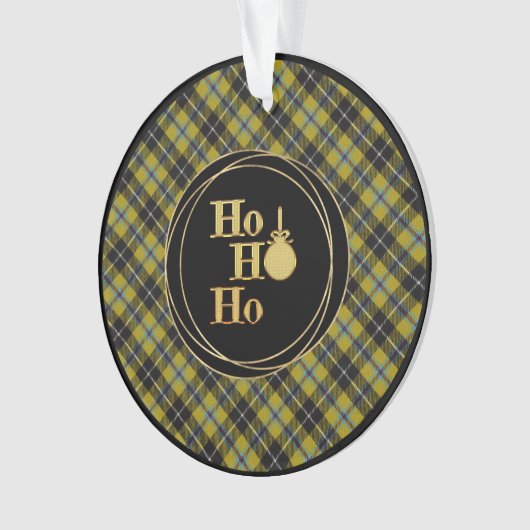 Cornish Original Scottish Tartan Ornament (voorkant)