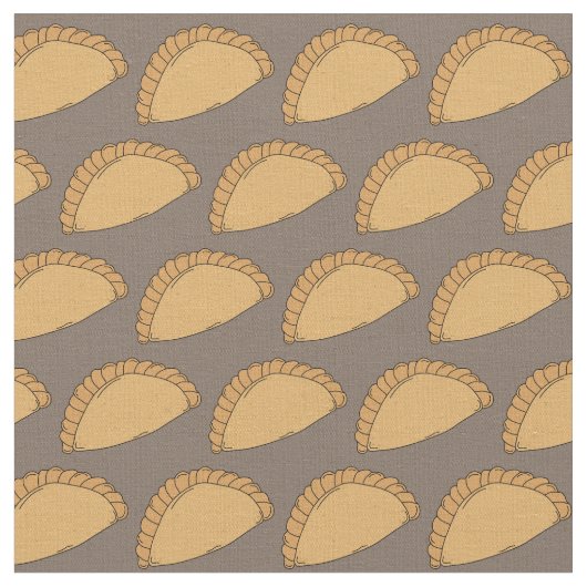 Cornish Pasty Pasties British Food Pattern Stof (Close Up)